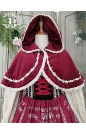 Miss Point Hymn of Bavaria Velvet Cape(Reservation/Full Payment Without Shipping)